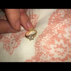 14k ring with diamond